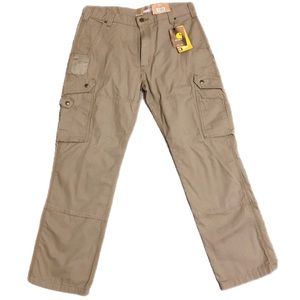 Men’s Carhartt Ripstop Cargo Work Pant Relaxed Fit Khaki 100% Cotton